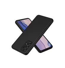 Samsung Galaxy A72 Kılıf First Silikon - Siyah