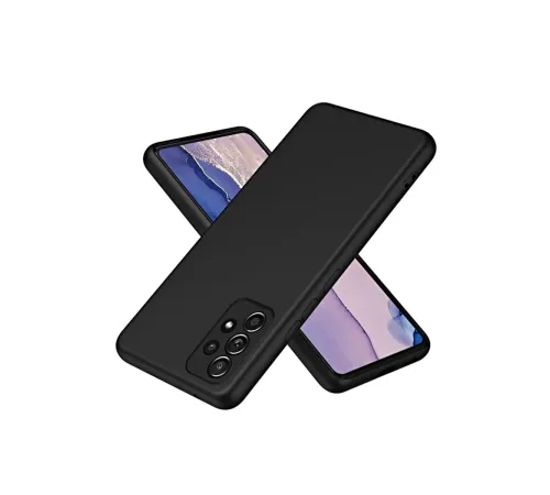 Samsung Galaxy A72 Kılıf First Silikon - Siyah Samsung Galaxy A72 Kılıf First Silikon - Siyah