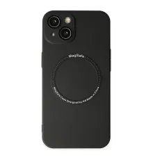iPhone 14 Plus Kılıf Jack Magneticsafe Lens Silikon - Siyah
