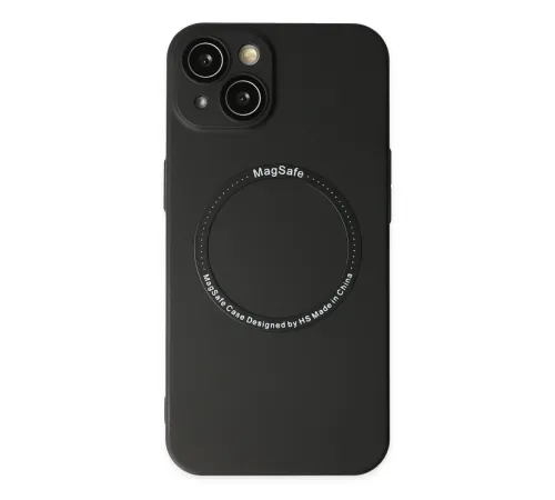 iPhone 14 Plus Kılıf Jack Magneticsafe Lens Silikon - Siyah iPhone 14 Plus Kılıf Jack Magneticsafe Lens Silikon - Siyah