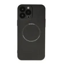 iPhone 14 Pro Kılıf Jack Magneticsafe Lens Silikon - Siyah
