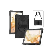 Samsung Galaxy T737 Tab S7 FE 12.4 Kılıf Amazing Tablet Kapak - Siyah