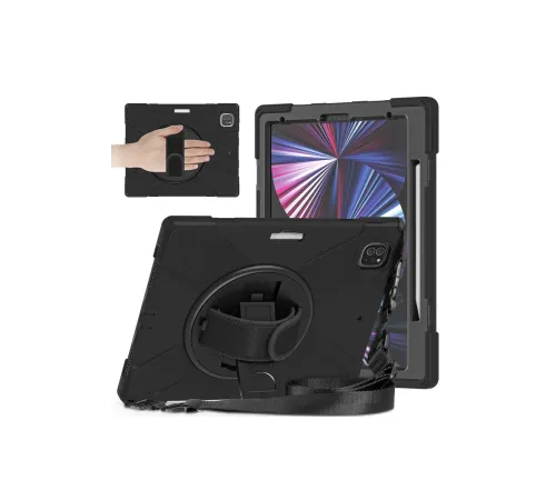 iPad Pro 12.9 (2020) Kılıf Amazing Tablet Kapak - Siyah iPad Pro 12.9 (2020) Kılıf Amazing Tablet Kapak - Siyah