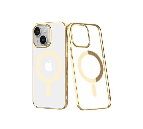 iPhone 14 Plus Kılıf Element Magneticsafe Sert Kapak - Gold iPhone 14 Plus Kılıf Element Magneticsafe Sert Kapak - Gold
