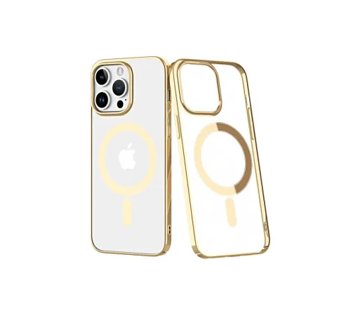 iPhone 14 Pro Max Kılıf Element Magneticsafe Sert Kapak - Gold iPhone 14 Pro Max Kılıf Element Magneticsafe Sert Kapak - Gold