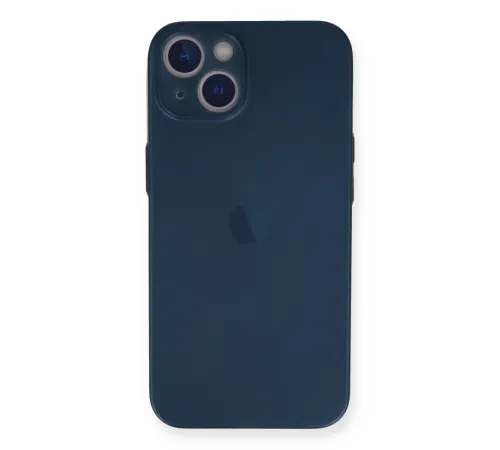 iPhone 14 Plus Kılıf PP Ultra İnce Kapak - Mavi iPhone 14 Plus Kılıf PP Ultra İnce Kapak - Mavi