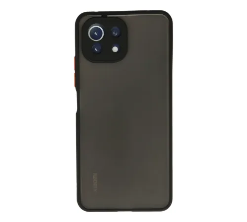 Xiaomi Mİ 11 Lite Kılıf Montreal Silikon Kapak - Siyah Xiaomi Mİ 11 Lite Kılıf Montreal Silikon Kapak - Siyah