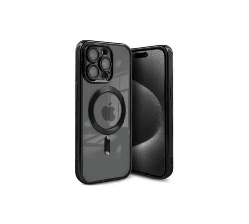iPhone 15 Pro Max Kılıf Kross Magneticsafe Kapak - Siyah iPhone 15 Pro Max Kılıf Kross Magneticsafe Kapak - Siyah