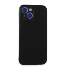iPhone 15 Kılıf Loop Deri Silikon - Siyah