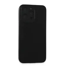 iPhone 15 Pro Max Kılıf Loop Deri Silikon - Siyah