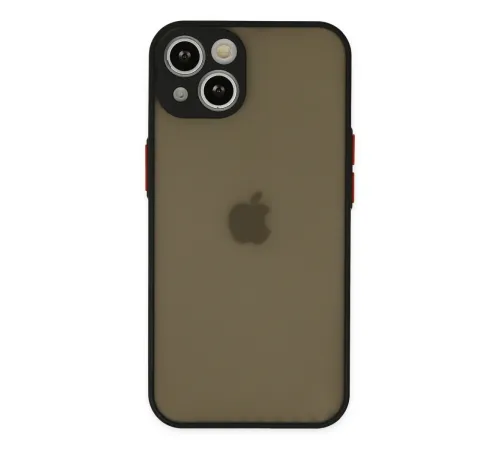 iPhone 15 Kılıf Montreal Silikon Kapak - Siyah iPhone 15 Kılıf Montreal Silikon Kapak - Siyah