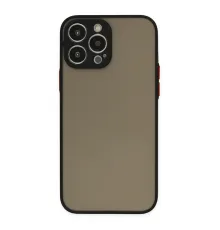 iPhone 15 Pro Kılıf Montreal Silikon Kapak - Siyah