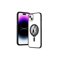 iPhone 15 Kılıf Mudo Magneticsafe Standlı Kapak - Siyah