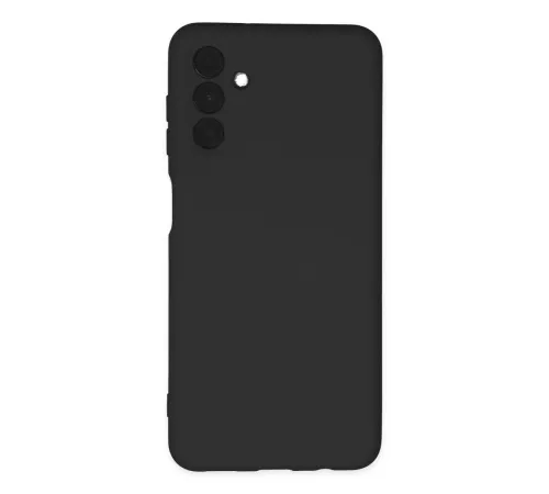 Samsung Galaxy A04S Kılıf Nano içi Kadife Silikon - Siyah Samsung Galaxy A04S Kılıf Nano içi Kadife Silikon - Siyah