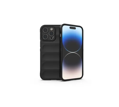 iPhone 15 Pro Kılıf Optimum Silikon - Siyah iPhone 15 Pro Kılıf Optimum Silikon - Siyah