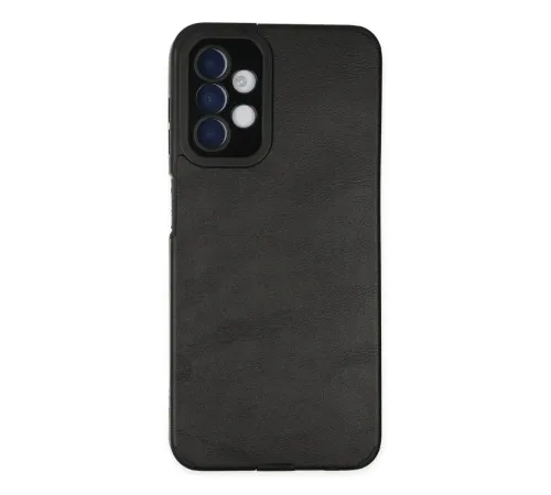 Samsung Galaxy A04S Kılıf Loop Deri Silikon - Siyah Samsung Galaxy A04S Kılıf Loop Deri Silikon - Siyah