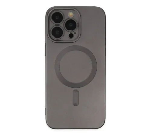 iPhone 13 Pro Kılıf Moshi Lens Magneticsafe Silikon - Füme iPhone 13 Pro Kılıf Moshi Lens Magneticsafe Silikon - Füme