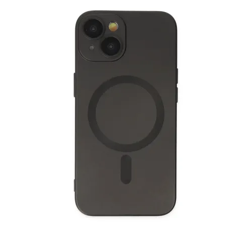iPhone 14 Plus Kılıf Moshi Lens Magneticsafe Silikon - Siyah iPhone 14 Plus Kılıf Moshi Lens Magneticsafe Silikon - Siyah