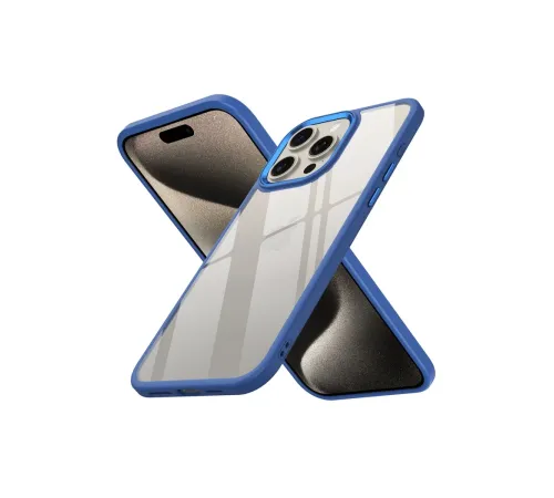 iPhone 15 Pro Kılıf Power Silikon - Mavi iPhone 15 Pro Kılıf Power Silikon - Mavi