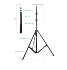 2.1 Tripod Stand Led Işık İçin