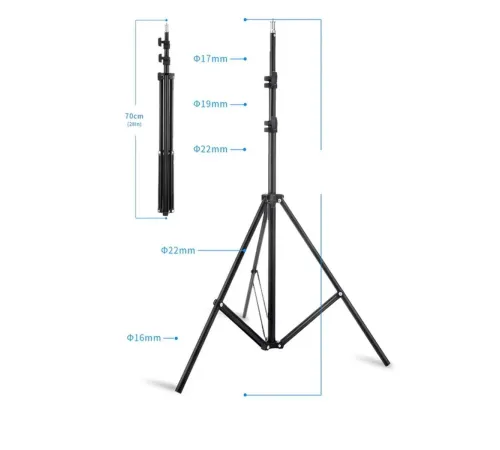 2.1 Tripod Stand Led Işık İçin 2.1 Tripod Stand Led Işık İçin