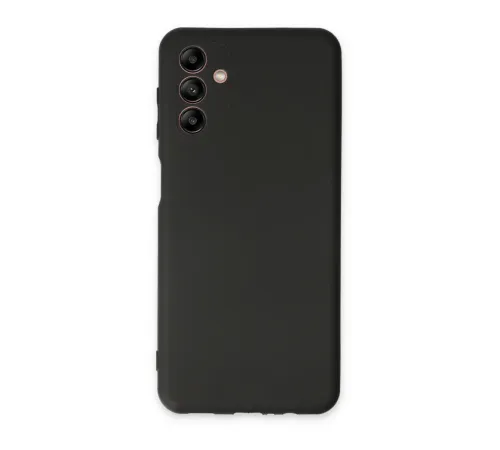 Samsung Galaxy A04S Kılıf First Silikon - Siyah Samsung Galaxy A04S Kılıf First Silikon - Siyah