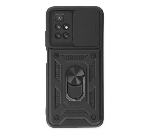 Xiaomi Redmi 10 2022 Kılıf Pars Lens Yüzüklü Silikon - Siyah Xiaomi Redmi 10 2022 Kılıf Pars Lens Yüzüklü Silikon - Siyah