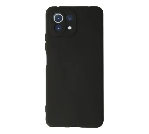 Xiaomi Mİ 11 Lite Kılıf First Silikon - Siyah Xiaomi Mİ 11 Lite Kılıf First Silikon - Siyah