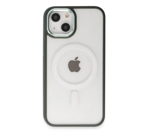 iPhone 15 Kılıf Room Magneticsafe Silikon - Köknar Yeşili iPhone 15 Kılıf Room Magneticsafe Silikon - Köknar Yeşili