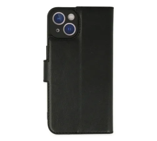 iPhone 14 Plus Kılıf Trend S Plus Kapaklı Kılıf - Siyah iPhone 14 Plus Kılıf Trend S Plus Kapaklı Kılıf - Siyah