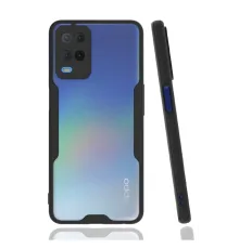 Oppo A54 4G Kılıf Platin Silikon - Siyah