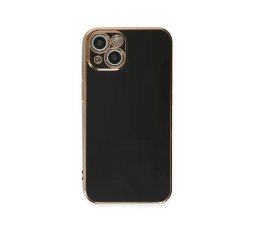 iPhone 15 Kılıf Volet Silikon - Siyah iPhone 15 Kılıf Volet Silikon - Siyah