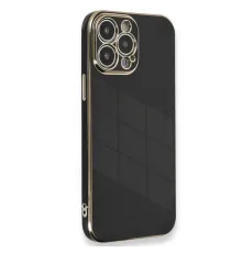 iPhone 15 Pro Kılıf Volet Silikon - Siyah