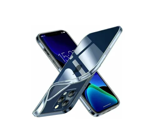 iPhone 15 Pro Kılıf Lüx Şeffaf Silikon iPhone 15 Pro Kılıf Lüx Şeffaf Silikon