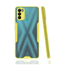 General Mobile GM 21 Plus Kılıf Platin Silikon - Sarı