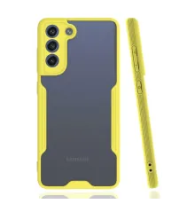 Samsung Galaxy S21 FE Kılıf Platin Silikon - Sarı