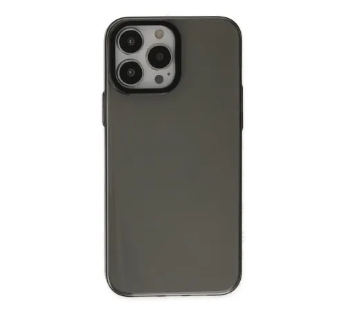 iPhone 14 Pro Kılıf Anka PC Sert Metal Kapak - Siyah iPhone 14 Pro Kılıf Anka PC Sert Metal Kapak - Siyah