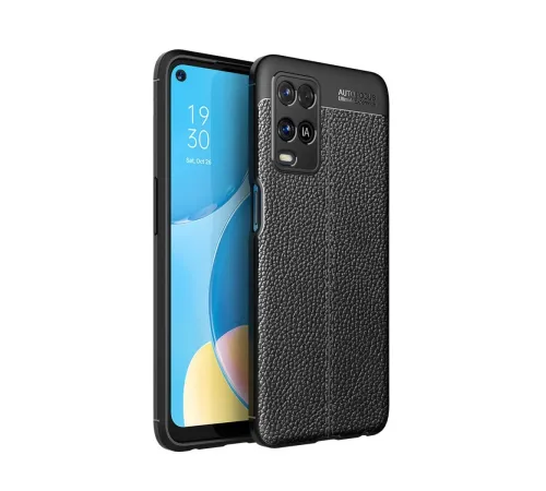 Oppo A54 4G Kılıf Auto Focus Kapak - Siyah Oppo A54 4G Kılıf Auto Focus Kapak - Siyah