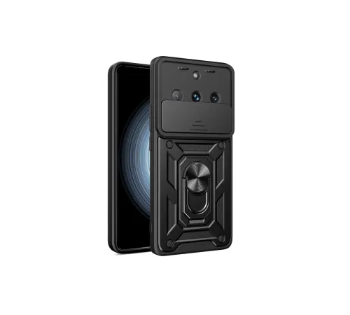 Realme 11 Pro Kılıf Pars Lens Yüzüklü Silikon - Siyah Realme 11 Pro Kılıf Pars Lens Yüzüklü Silikon - Siyah