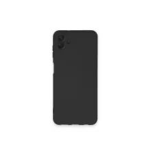 Samsung Galaxy A04 Kılıf Nano içi Kadife Silikon - Siyah