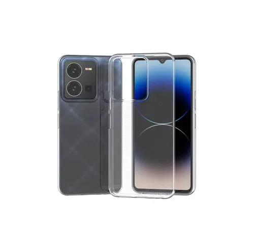 Vivo Y35 Kılıf Lüx Şeffaf Silikon Vivo Y35 Kılıf Lüx Şeffaf Silikon