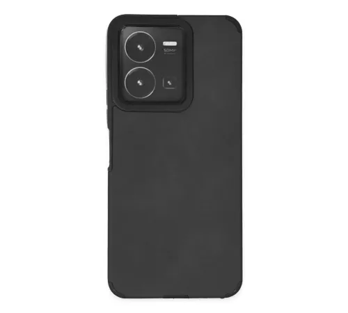 Vivo Y35 Kılıf Loop Deri Silikon - Siyah Vivo Y35 Kılıf Loop Deri Silikon - Siyah