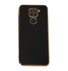 Xiaomi Redmi Note 9 Kılıf Volet Silikon - Siyah