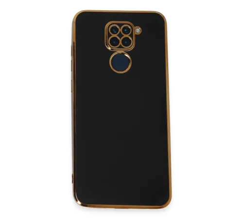 Xiaomi Redmi Note 9 Kılıf Volet Silikon - Siyah Xiaomi Redmi Note 9 Kılıf Volet Silikon - Siyah