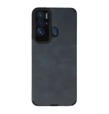 Tecno Pova Neo Kılıf Loop Deri Silikon - Lacivert