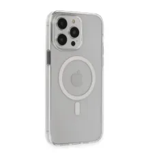 iPhone 15 Pro Kılıf Tron Şeffaf Magsafe Kapak - Şeffaf