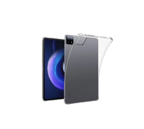 Xiaomi Pad 6 Kılıf Anti Şeffaf Tablet Silikon - Şeffaf Xiaomi Pad 6 Kılıf Anti Şeffaf Tablet Silikon - Şeffaf