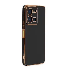 Vivo Y35 Kılıf Volet Silikon - Siyah