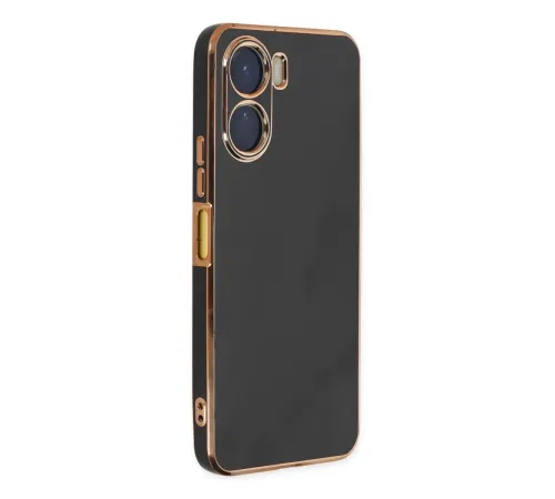 Vivo Y16 Kılıf Volet Silikon - Siyah Vivo Y16 Kılıf Volet Silikon - Siyah