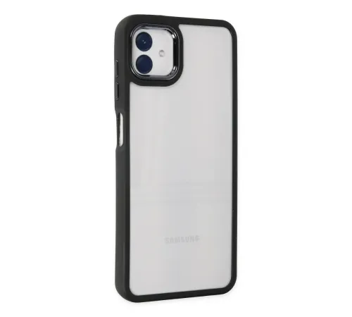 Samsung Galaxy A04 Kılıf Dora Kapak - Siyah Samsung Galaxy A04 Kılıf Dora Kapak - Siyah